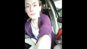 Intense Public Van Joy Vagina And Breastmilk Have Fun, Almost Got Caught!