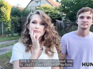 Hunt4K. Hawt Slut Is Showing Her Bazookas On The Street. Hawt Sex With Una Fairy - Full Hd