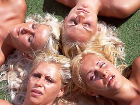 Forbidden Orgy On The Green - 4K
