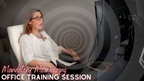 Juicy Mandatory Mesmerizing Office Training Session - Milf Employee Lacey Royce'S Boss Requires Her To Take A New Training Module With Spirals That Breaks Her Mind So He Can Play With Her Body - Taboo