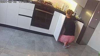 Private: Kinky Real Cheating. Wife Fucks A Neighbor In The Kitchen.
