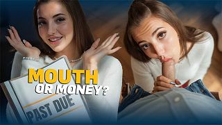 Must Watch: Debt4K. Sloppy Blowjob And Sweet Sweet Spot For Debt