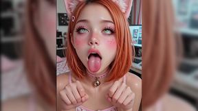 Rough Sexy Hentai Babes Show Pleasure On Ahegao Face In Ai Comp