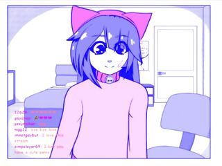 Naughty Femboy Forgets To Turn Off Stream