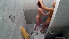 Wild Blonde Takes Shower With New Friend - Girlfriends Xxx - High Quality