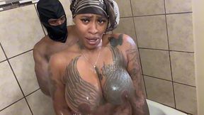 Hot Thick And Inked Babe Gets His Bbc Instead Of A Dildo - 4K