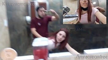 Risky Public Rail At Mc Donald'S Bathroom Until Load In Ass - @Lynnscreamreal Public Adventures Part 1