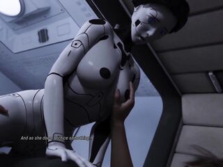 Projekt Excitement Breasty Ai Intense Fucking Robot Gets Anal Screwing By Large Penis With Large Bouncing Breasts - High Quality