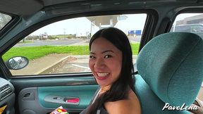 Seductive Perfect Date With My Bae: I Bought Her A Burger And She Sucked My Cock