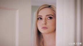 Insane Sistertrick - Lexi Lore Rides Her Hidden Stepbro'S Cock - Must See