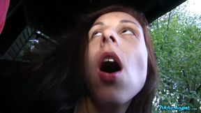 Must Watch: Outdoor Intense Fucking On Scenic Vacation - Redhead Slut Dicked In Doggystyle Pose
