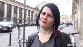 Intense Frenchie Mom First Time On Camera - Full Hd