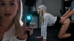 Hidden Cam: Forbidden ”Pretty Blonde Doc Gets Used & Begs For Meat - Freeze Time Stop Raw Pleasure Creampie”