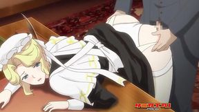 Insane Juicy Hentai Maid Maria Lets Her Employer Free Use Her Pussy