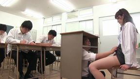 Uncensored: Japanese Teacher - Fetish Group Intense Fucking Gangbang In The Classroom