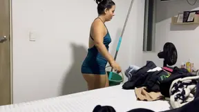 Hardcore Maid Asks For A Raise And Has To Clean My Milk - Pov