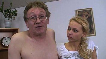 Uncensored: Insane Cute Blondie Hammered On The Office Desk By Mature Man!