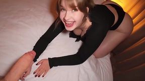 New: Passionate Annoying Guy Doesn'T Let His Plump Buxom Pawg Step-Sis Go To The Party Until She Pleases Him With Sex