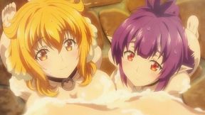 Uncensored: Kinky Two Cute Girls Are Pleasuring This Guy'S Cock.Hot Hentai Isekai Meikyuu In Haru Wo.