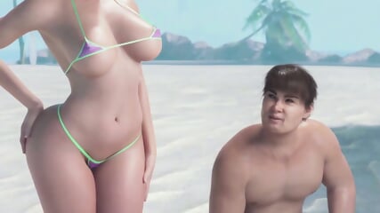 Insane Unfaithful Cheating Wife Entices Boss During Beach Day While Husband Savors Treat In Spicy 3D Animation Cuckold Blacked Story