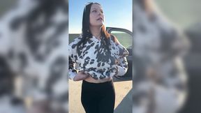 Kinky Road Trip Gone Wild Flashing And Fucking Everywhere!