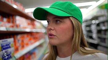 Naughty Wisconsin Tiff Quit Porn To Work At Dollar Tree Only To Still End Up On Her Knees For Pay