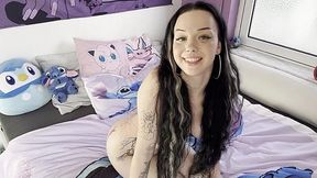 Kinky Petite Teen: First Solo & Orgasm Tease