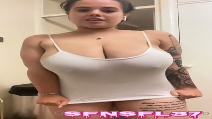 Hardcore British Teen With Massive Tits Gets All Wet For You - High Quality