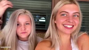 New: Wet Two Sexy Blondes Suck And Fuck Sugar Daddy'S Big Dick - Amateur Threesome Homemade Hardcore - High Quality