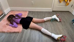 Rollerblading Stepsister Is Clumsy... And Kinky As Pound Too