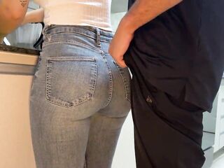Trending: Explicit Cumming On My Maid'S Jeans In The Kitchen, That Babe Comes To Work With Constricted Panties To Tease Me (Free Use)