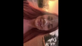 Passionate British Step Mum Takes Massive Facial Then Walks Out In Public! - Full Hd