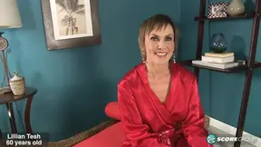 Kinky Julie Andrews Lookalike Lillian Tesh Sucks Cock