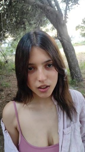 Passionate Passionate 18Yo Sexy Brunette Girl In The Forest (2K) - Amateur Hardcore - 4K