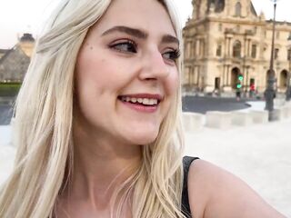 Seductive I Drilled A Random Man On My Weekend In Paris And Let Him Cum On Me - Eva Elfie