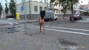 Viral: Passionate Completely Nude In Public. Nude On City Streets - Full Hd
