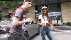 Seductive Tiny Thai Young Stunner Picked Up At A Coffee Place And Taken For A Ride - Full Hd