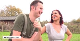 Rough Jess West'S Redhead Passion Erupts With Sultry Heat