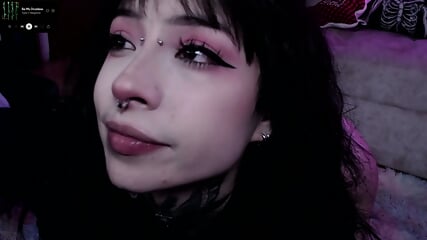 Insane Latina Goth Liaarodriguezz Sexy Session