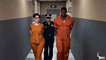 Naughty Non Binary Micky Becoming A Prison Bitch