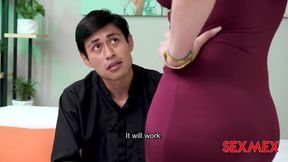 Viral: Pamela Rios Is Alergic To Banana - Blowjob And Hardcore With Big Bubble Butt Mexican Latina
