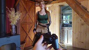 Private: Naughty Buxom Lara Croft Creampied Before The Mission - Full Hd