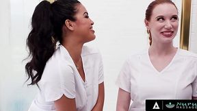 Explicit Nuru Massage Showdown: Madison Morgan & Maya Farrell Fight To Make This Dude Blow His Load