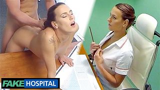 Sexy Nurse Suggest Rough Sex Is The Best Way To Gain Muscle - Fake Hospital