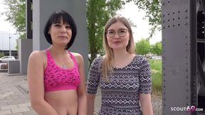 Hidden Cam: German Scout - Two Candid Girls From Berlin I First Ffm Trio At Real Pickup Raw Pleasure - Tiny Emily
