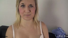 Wet Birtay Surprise: Son Gifts Mom Sexy Lingerie