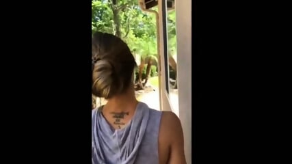 Viral: Hot Risky Sex In My Neighbors Backyard With My Girlfrien - High Quality