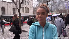 Viral: Seductive Young Brunette Gypsy Lady Fucks For Quick Cash - Hardcore Outdoors