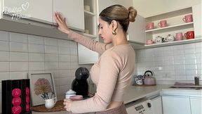 Intense My Neighbor Asks Me For Sugar And I End Up With His Cock In My Ass And His Semen In My Mouth And Eye - Must See