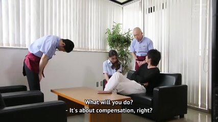 Wet Japanese Impregnated-By-My-Boss